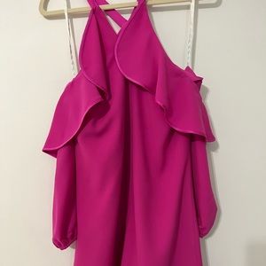 Lilly Pulitzer exposed shoulder dress size 2